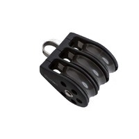 45mm Plain Bearing Pulley Block Triple with Fixed Eye