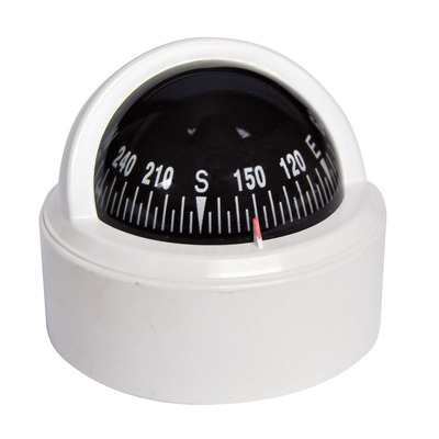 STELLA BS1 Compass 2 1/2" white with black card 5°