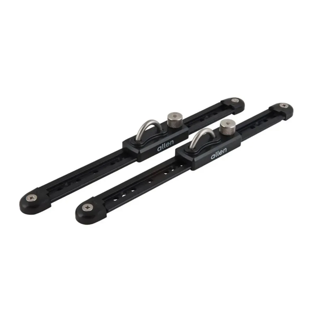 Picture of Sliding jib fairlead and track with piston stop black