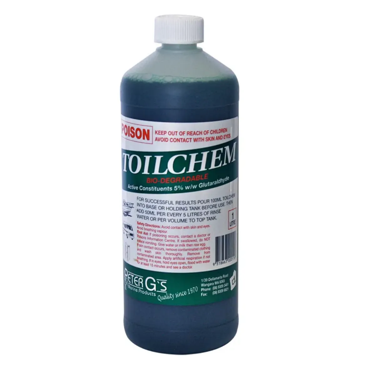 Picture of Toilchem green 1L