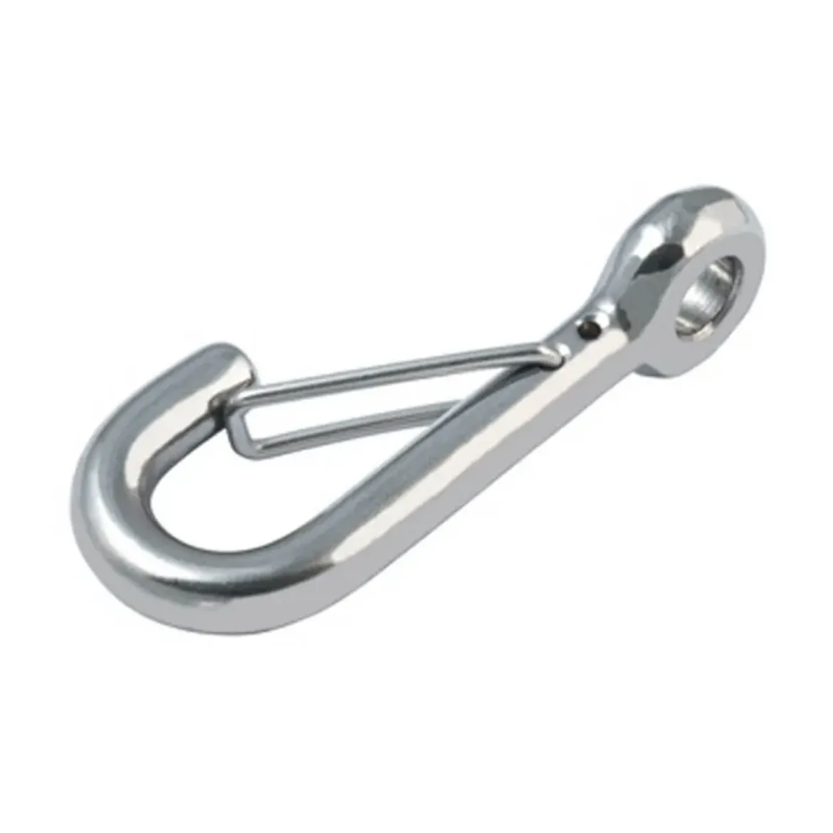 Picture of 52mm Forged Stainless Steel Hook With Keeper