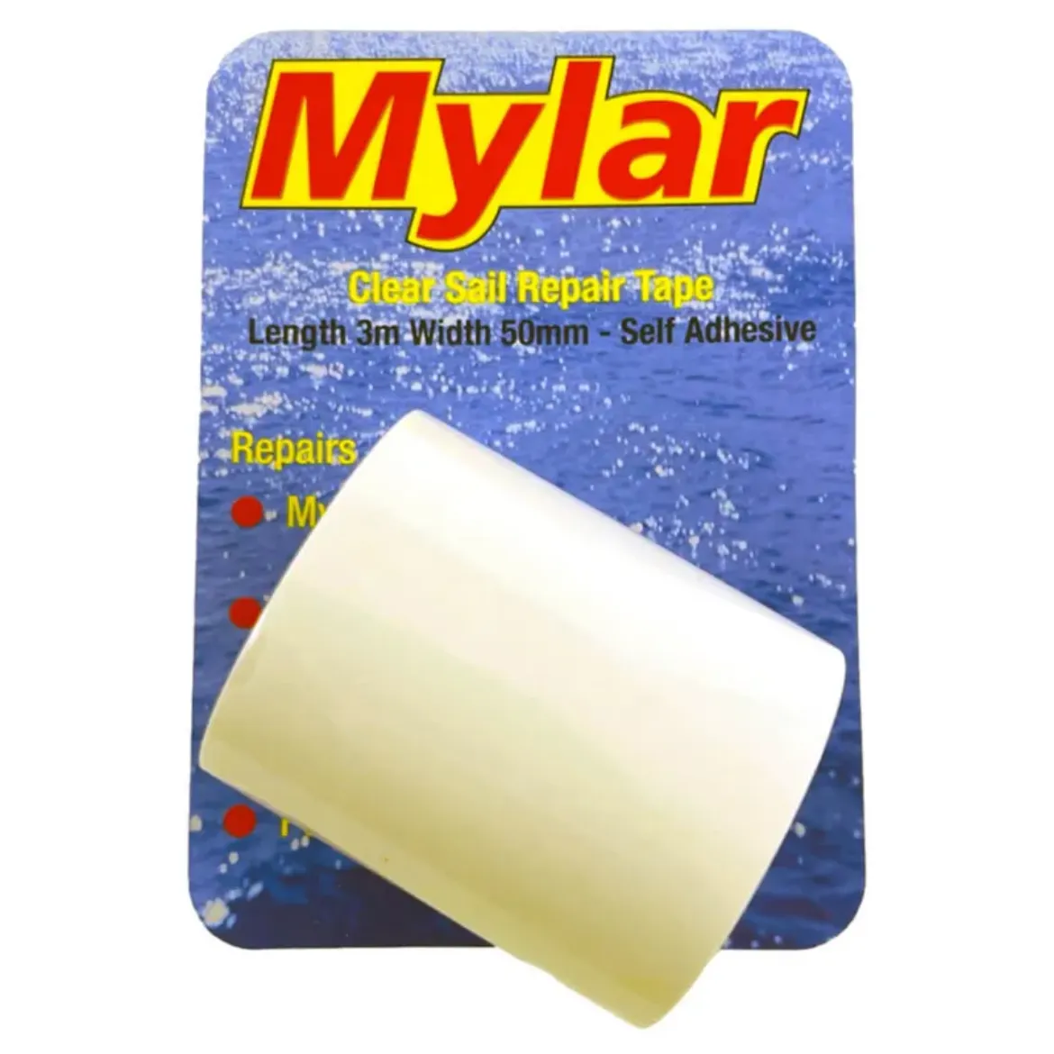 Picture of Mylar Crystal Clear Sail Repair Tape 50mm x 3m