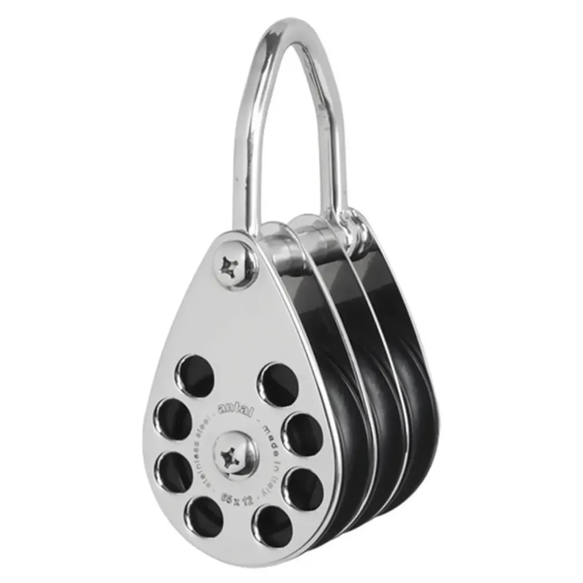 Picture of 65mm stainless steel classic series, triple block