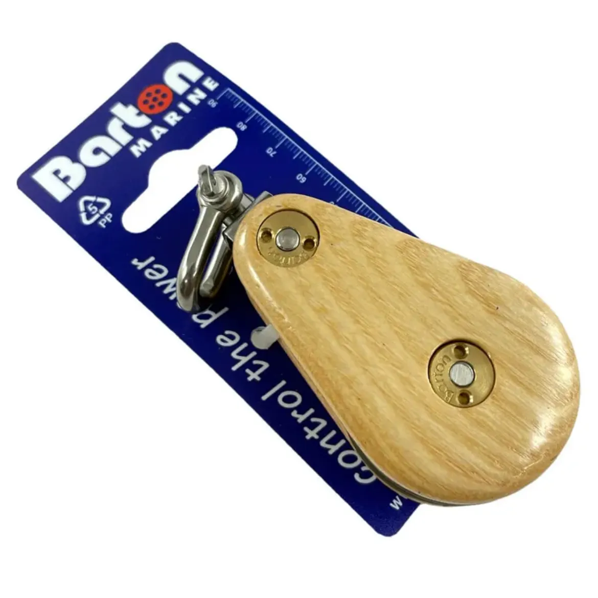 Picture of 45mm Singlel Swivel Classic Wooden Block