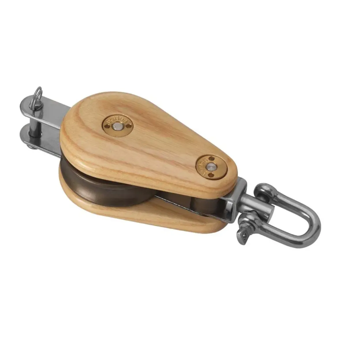 Picture of 45mm Singlel Swivel and Becket Classic Wooden Block