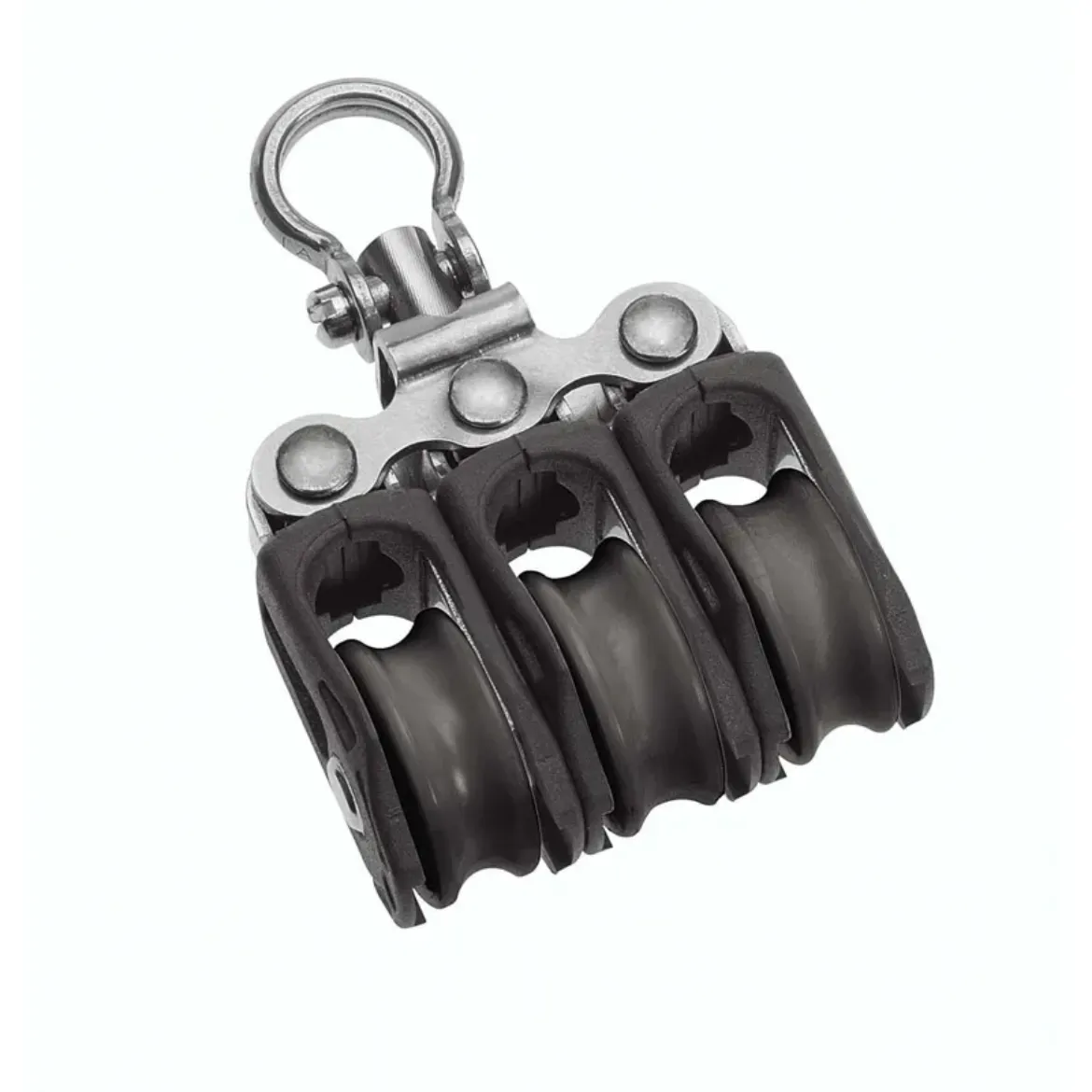 Picture of 20mm Plain Bearing Pulley Block Triple Swivel