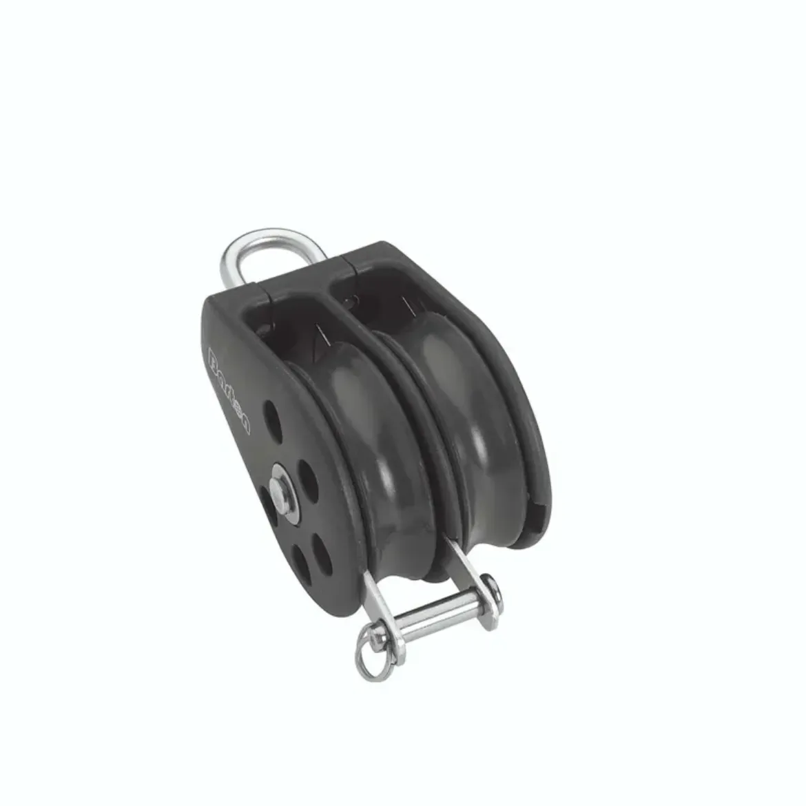 Picture of 30mm Plain Bearing Pulley Block Double Fixed Eye and Becket