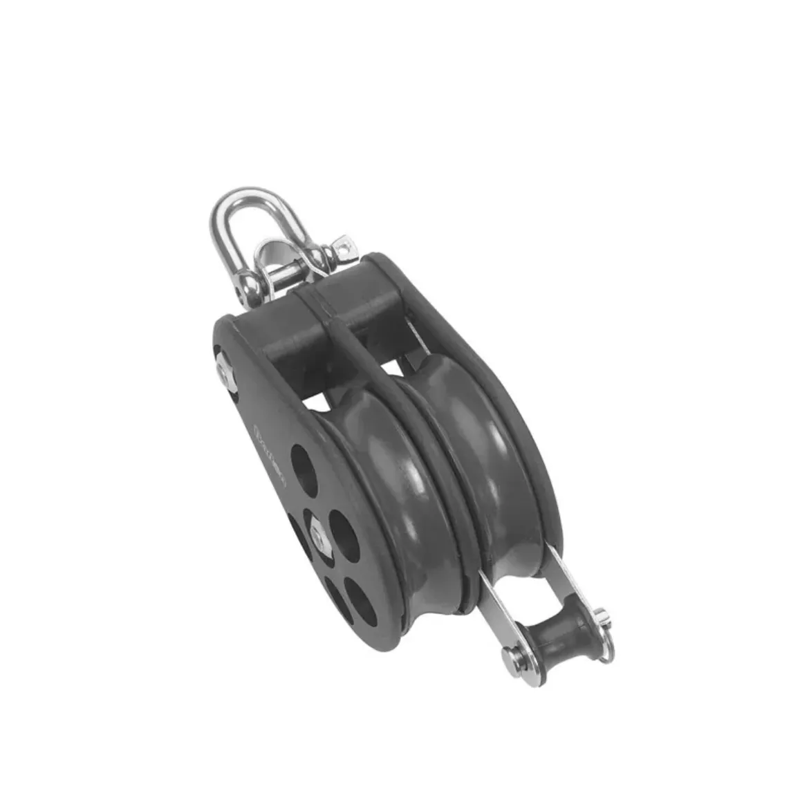 Picture of 54mm Plain Bearing Pulley Block Double Reverse Shackle Becket