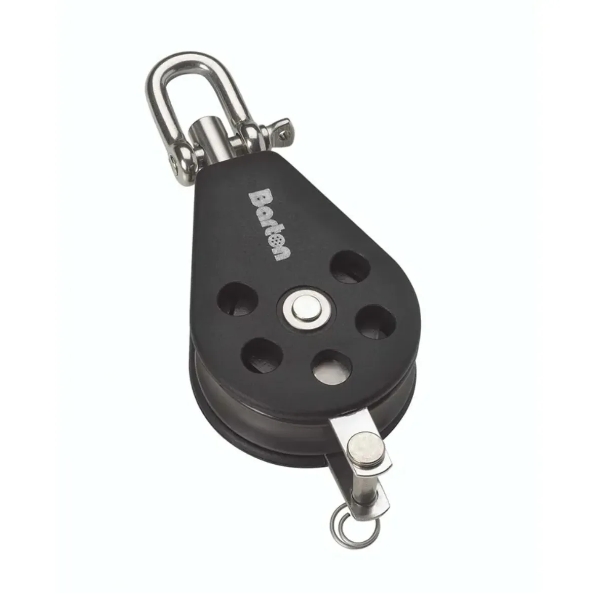 Picture of 30mm Ball Bearing Pulley Block Single Swivel and Becket