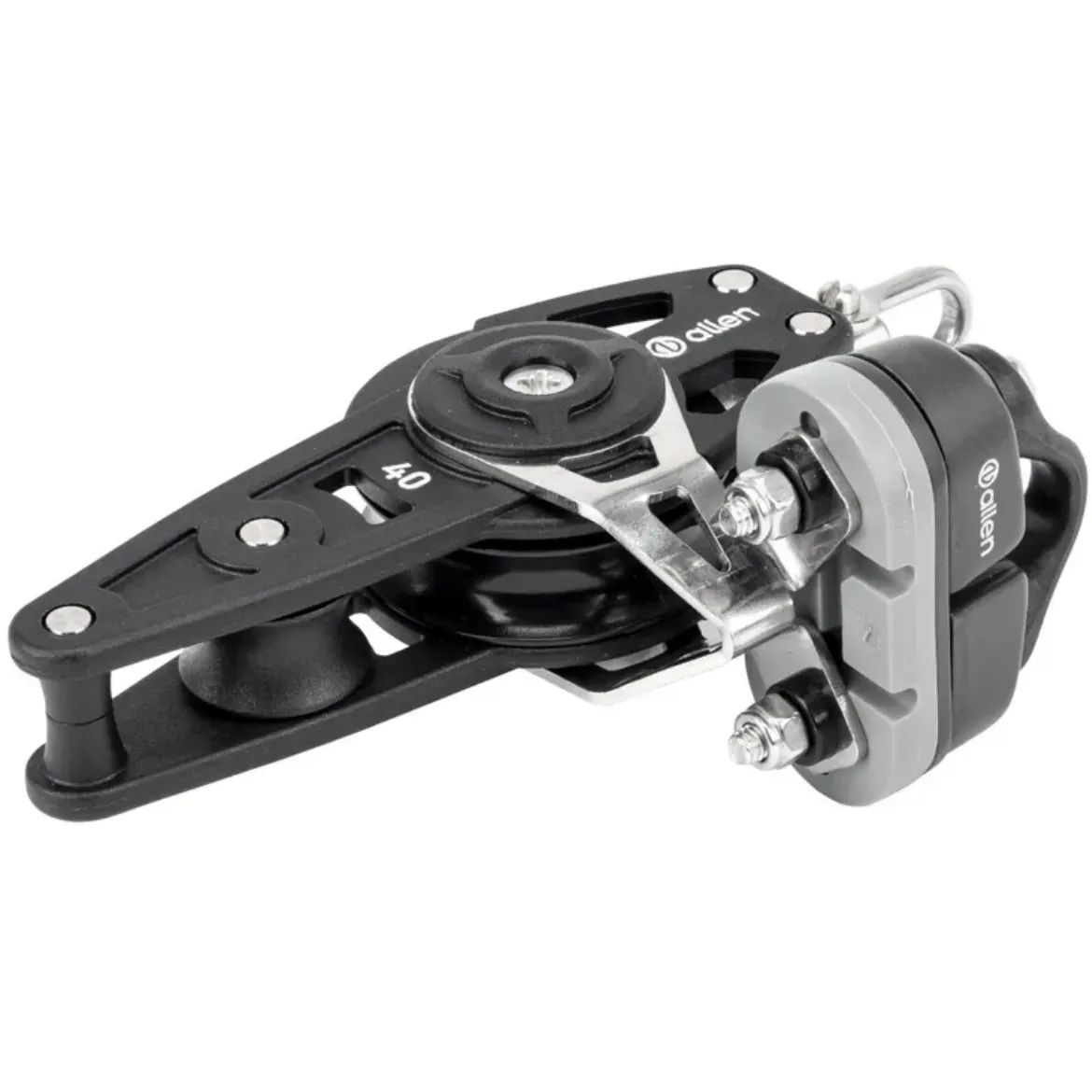 Picture of 40mm Dynamic Fiddle Block/Becket With Swivel And A..77 Cleat