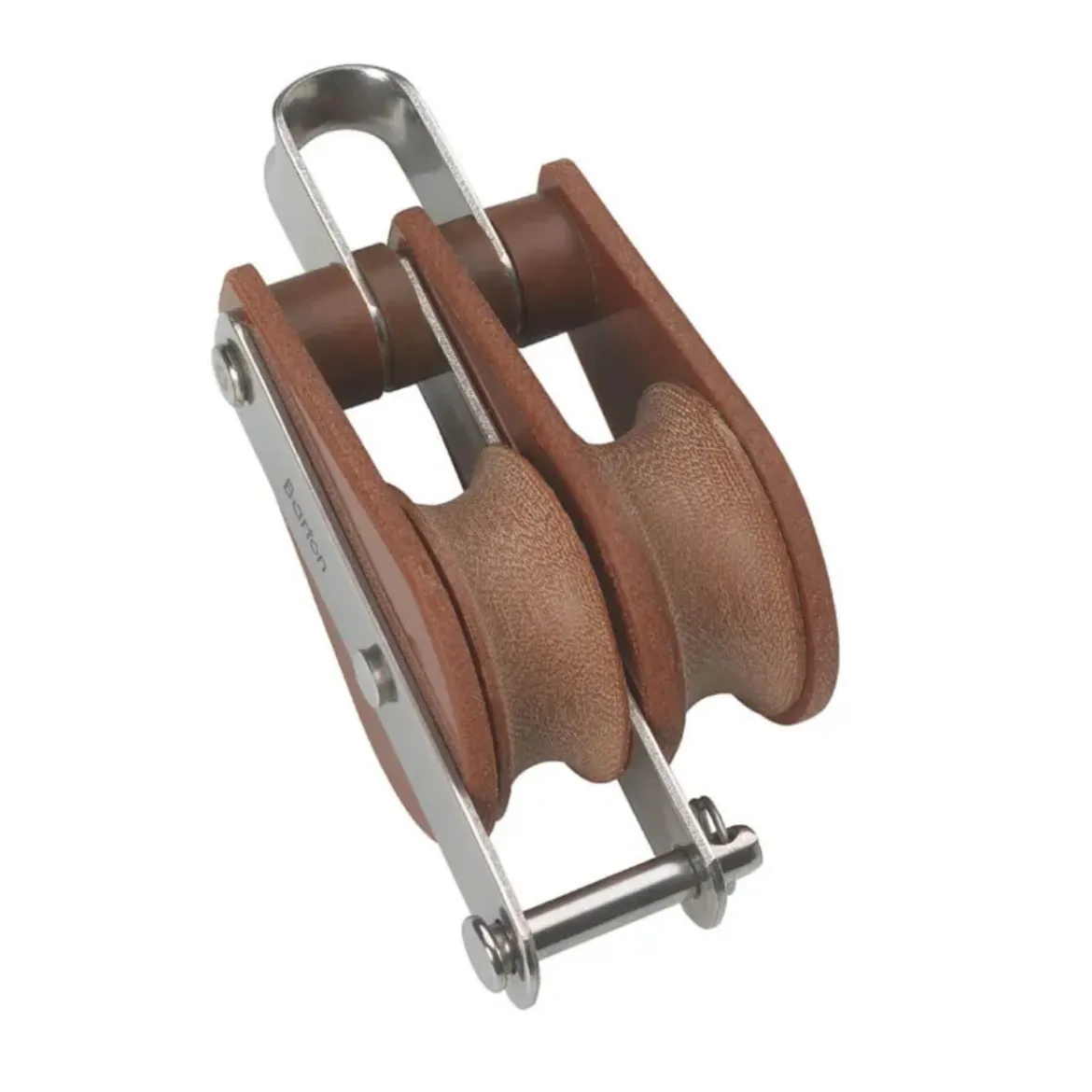 Picture of 20mm Tuphblox Double Pulley Block Fixed Bow with Becket