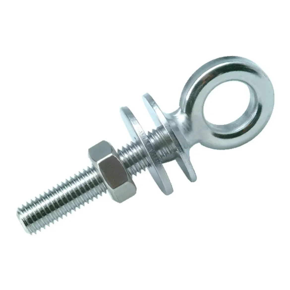 Picture of M6 eye bolt with 60cm thread length Stainless Steel