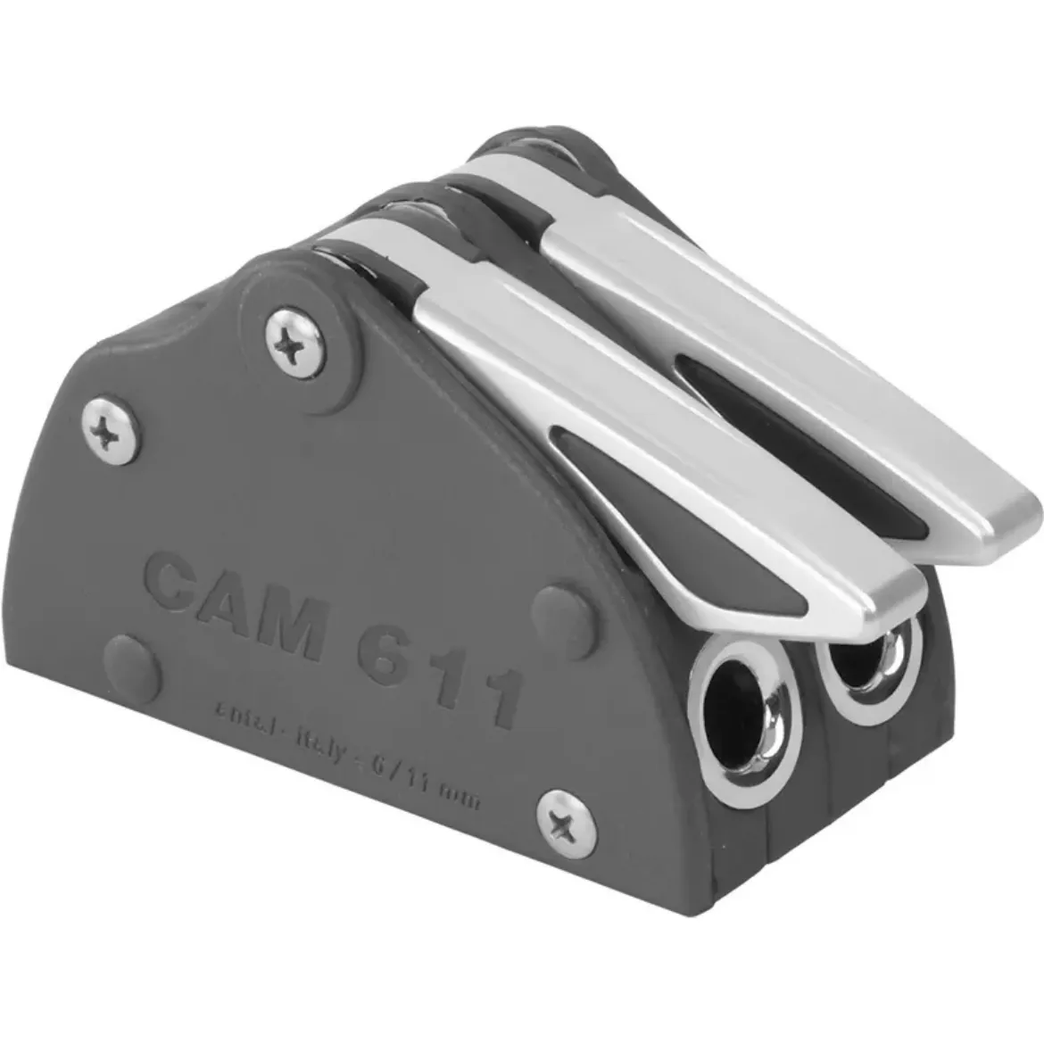 Picture of Flat cam 611 clutch, double clutch, silver aluminium handle for lines 6-10mm