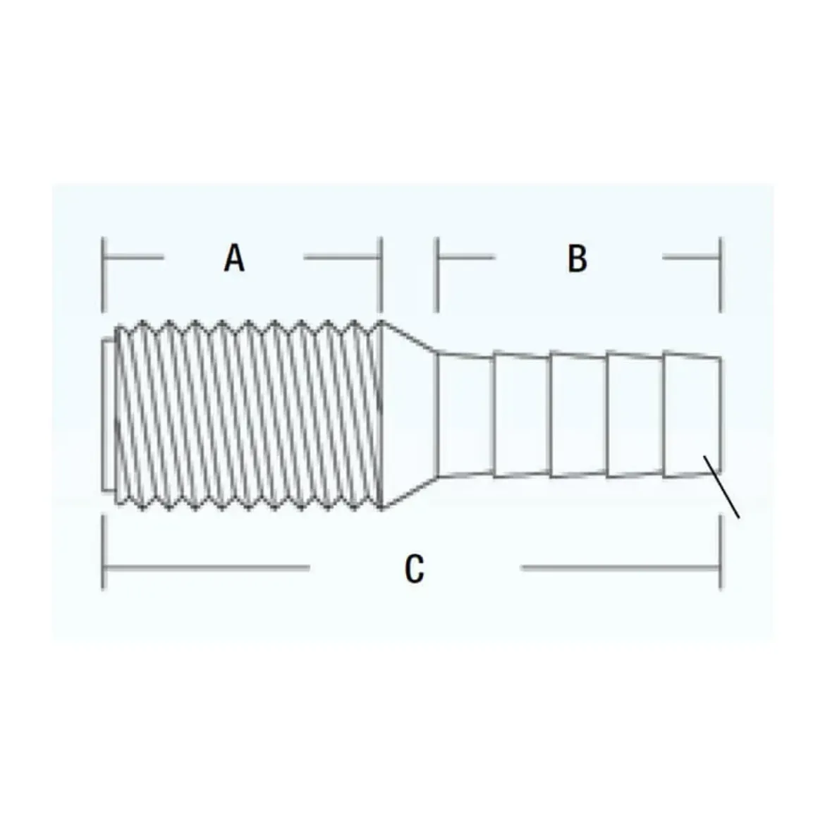 Picture of Forespar HC 12X8 Tailpipe