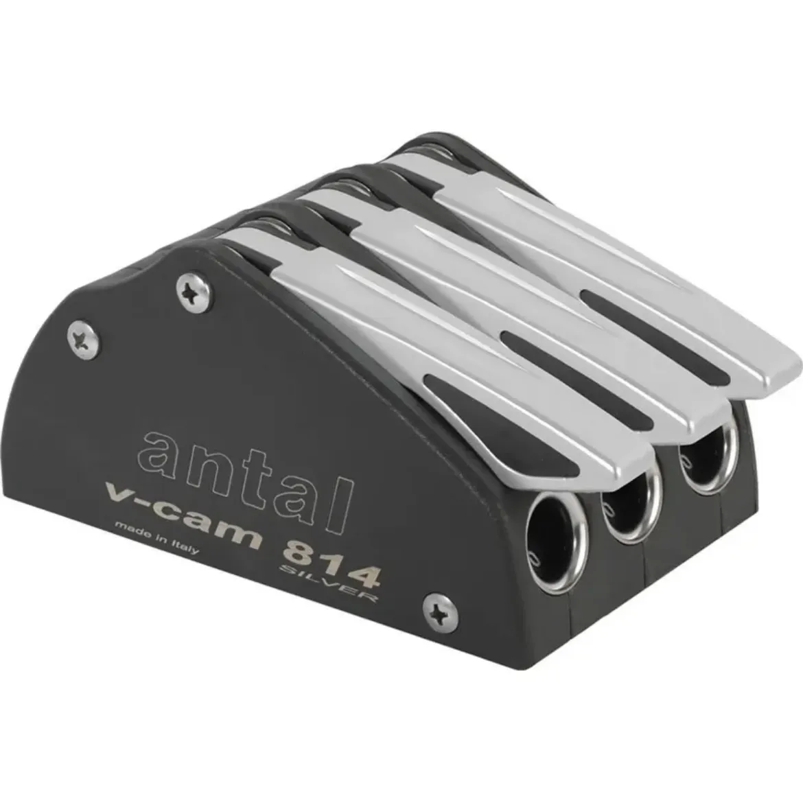 Picture of V-cam 814, triple clutch, silver aluminium handle for lines 8-10mm