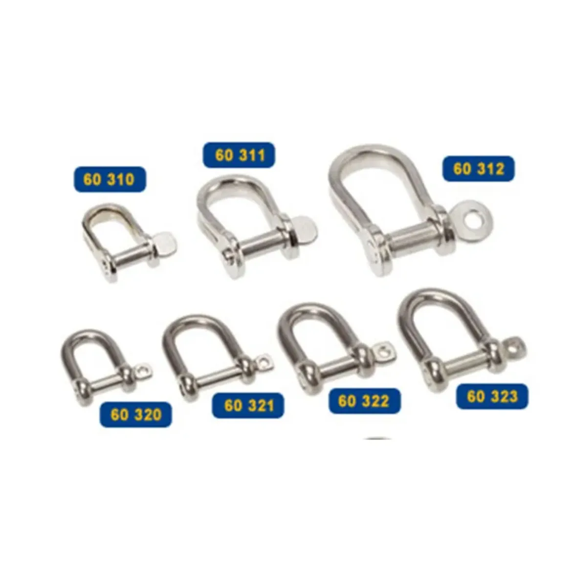 Picture of 8mm Bar Shackle 20mm Wide