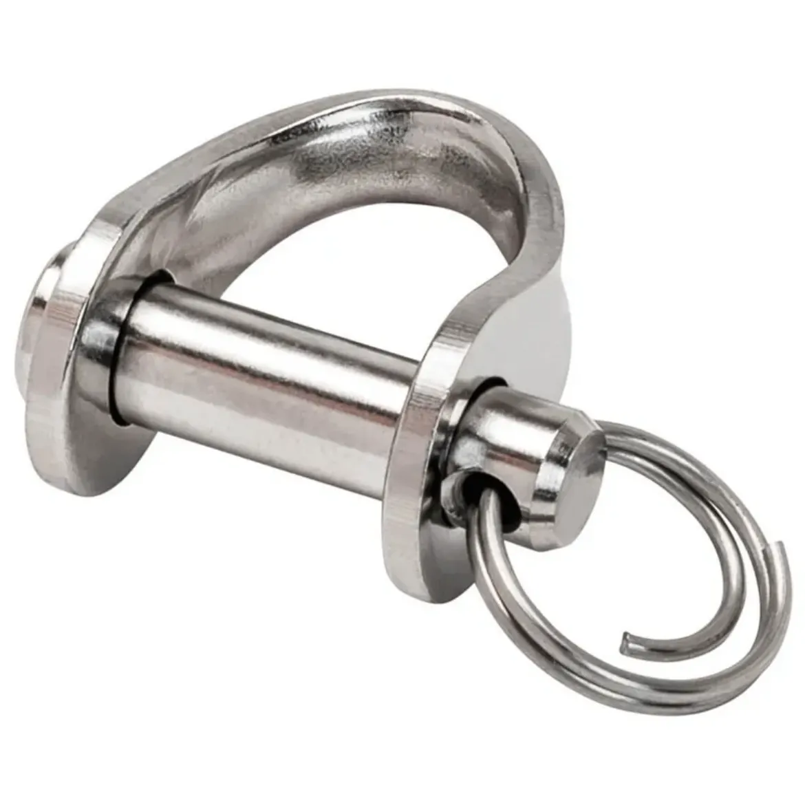 Picture of 11mm Pressed Shackle a4928 with pin and ring