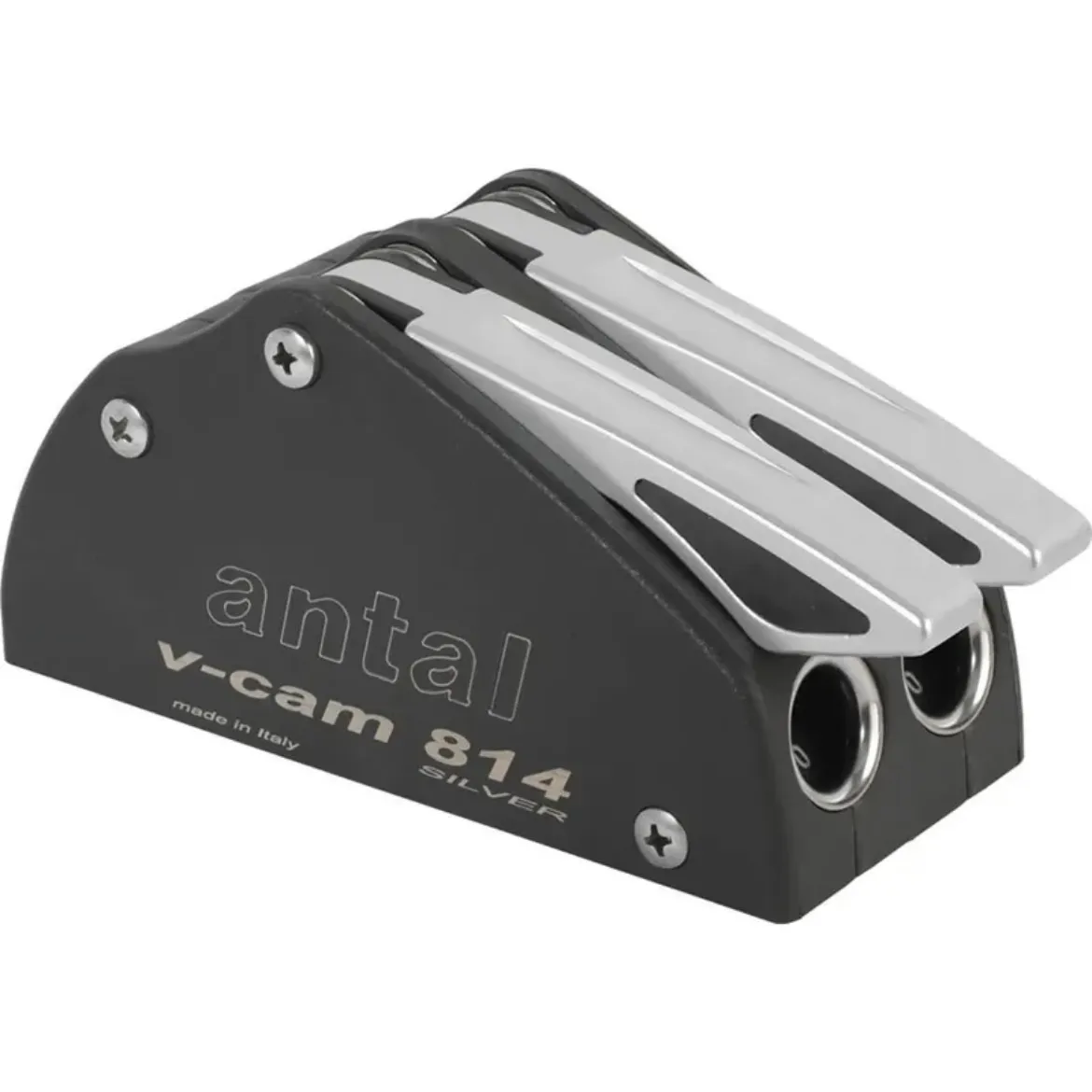 Picture of V-cam 814, double clutch, silver aluminium handle for lines 12-14mm