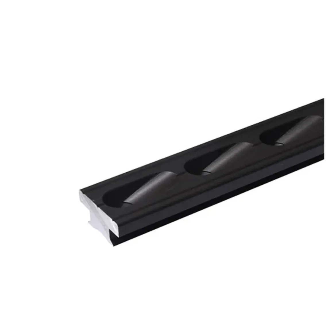 Picture of 40 x 8mm Hard black anodized T track, Automatic