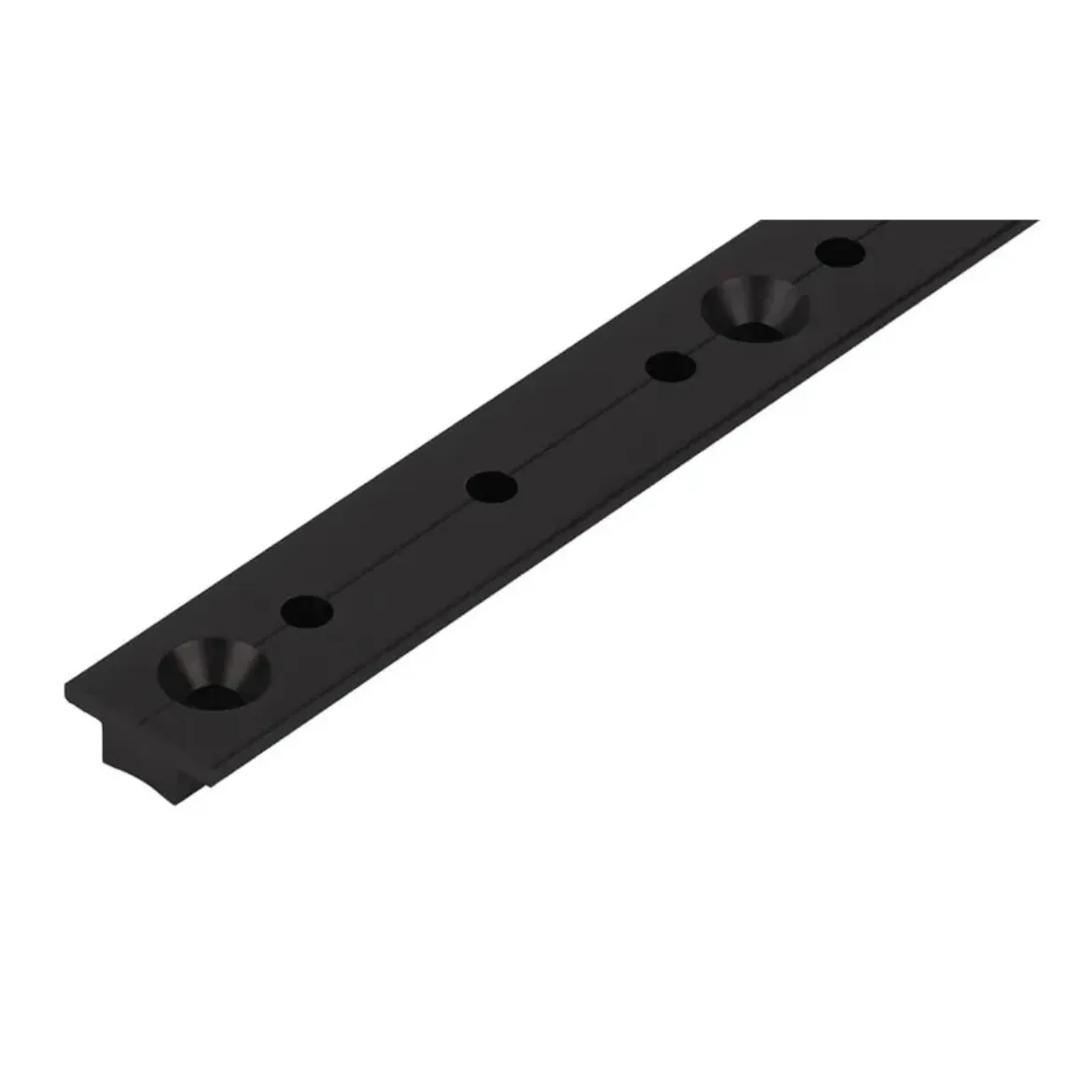 Picture of T-Track, 1 1/4"x3/16"(32x5mm), 12'(3.6m) Black