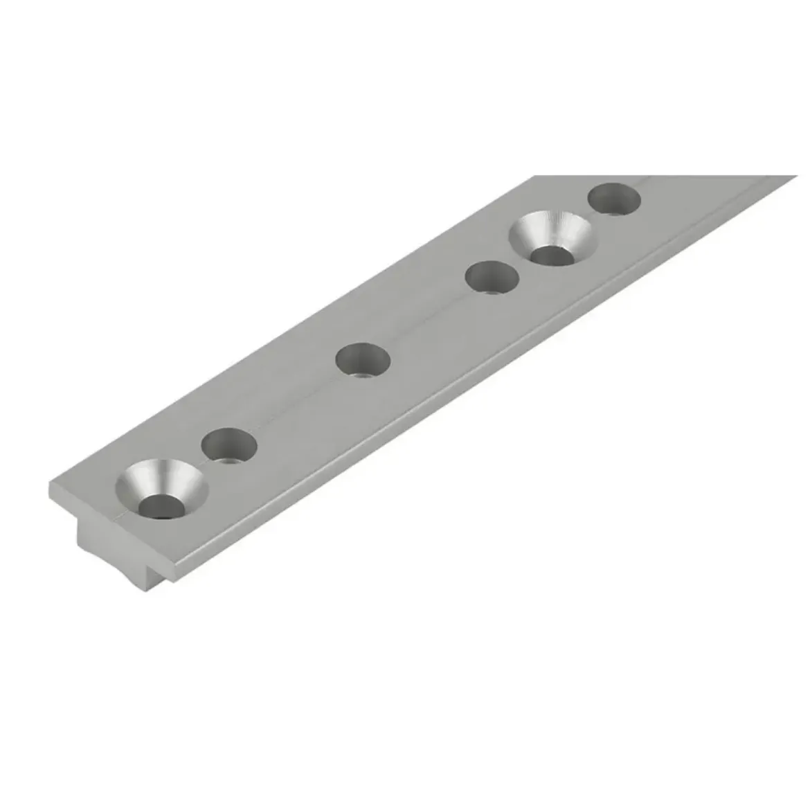 Picture of T-Track, 1 1/4"x3/16"(32x5mm), 8'(2.4m) Silver