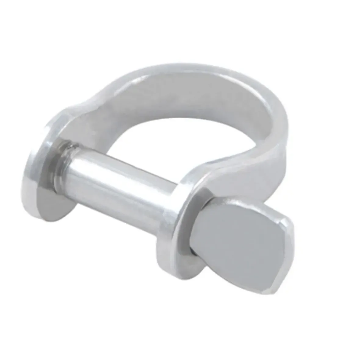 Picture of Pressed d shackle with short screw pin 13 x 14mm