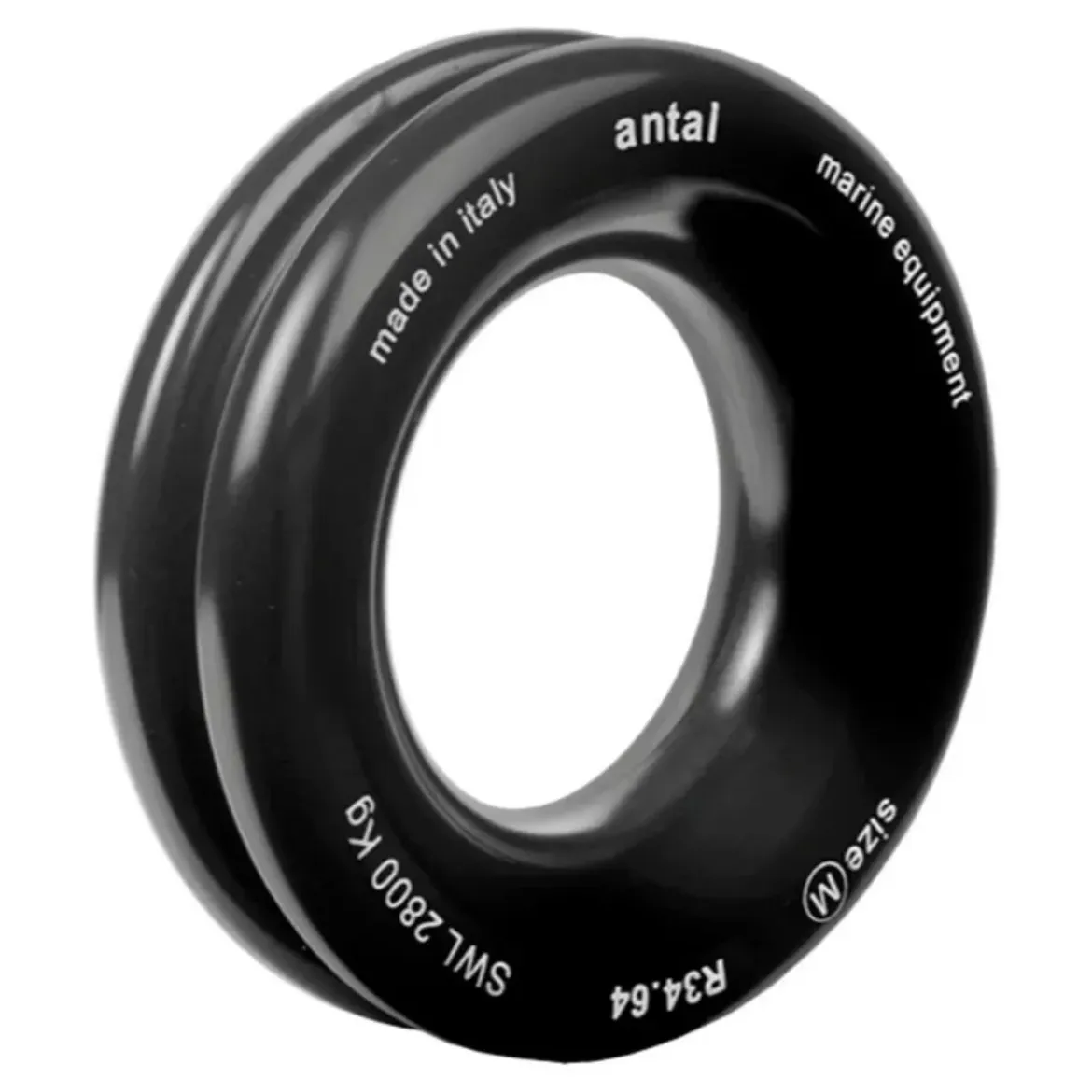 Picture of 34mm Black anodised aluminium solid rings