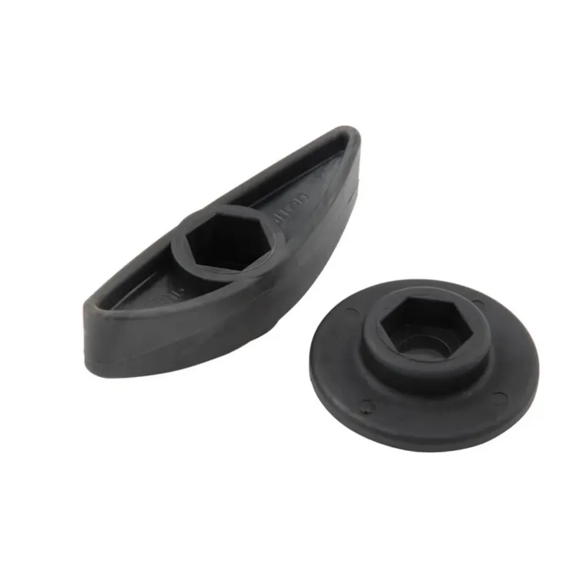 Picture of Large Plastic Wing Nut With Bolt Retainer