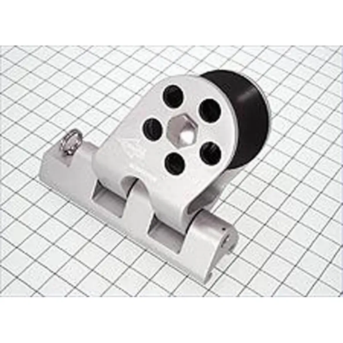 Picture of 68mm twin sheet silver genoa car for 1-1/4" T-track