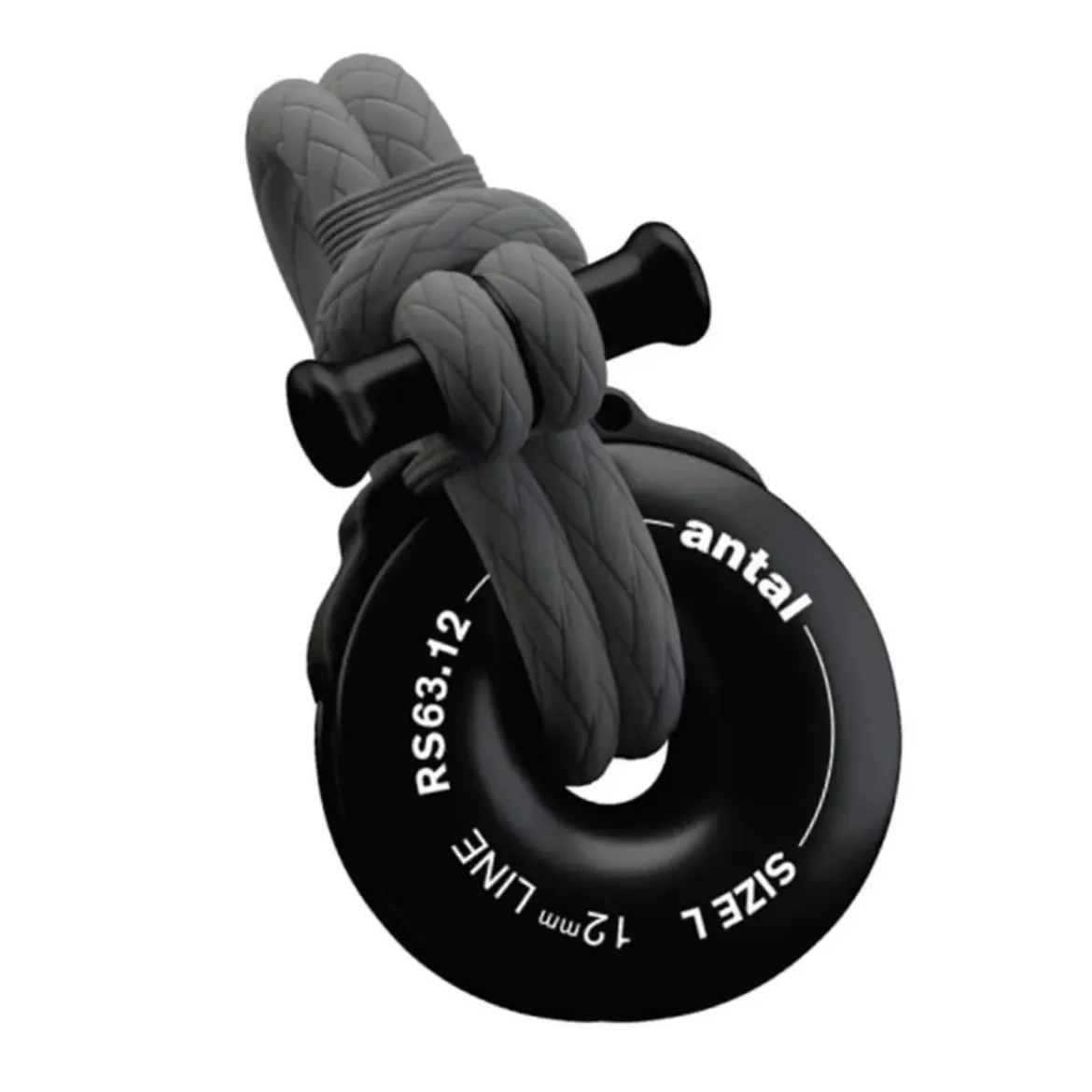 Picture of 8mm Sector spinning ring with snap loop