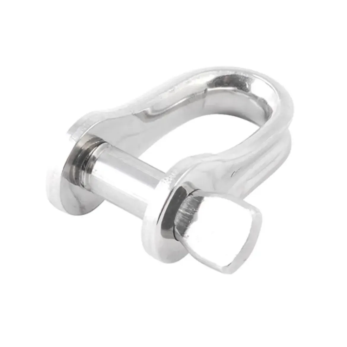 Picture of 16mm x 8mm pressed D shackle with screw pin