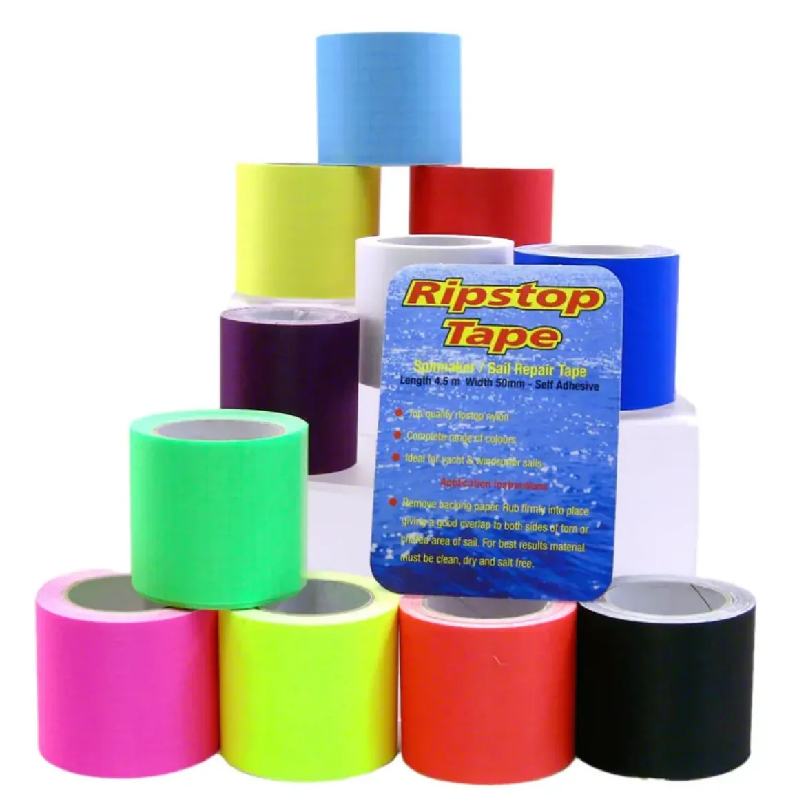 Picture of Ripstop Spinnaker sail repair Tape 4.5m x 50mm